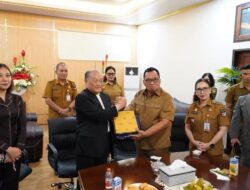 Bupati Robby Dondokambey Terima Rombongan Kota Sendai Jepang, Bahas Kerja Sama Kesehatan dan Lansia