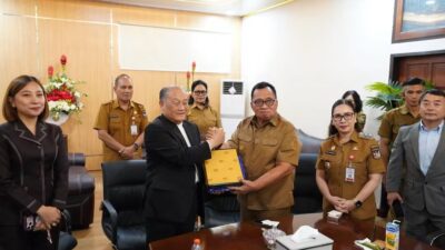 Bupati Robby Dondokambey Terima Rombongan Kota Sendai Jepang, Bahas Kerja Sama Kesehatan dan Lansia