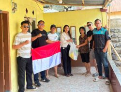 Semangat Kemerdekaan, Three Four AMC Indonesia Blusukan Bagikan Puluhan Paket Sembako