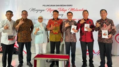 Hadiri Peluncuran Buku Legacy Olly Dondokambey, Joune Ganda: Jadi Teladan bagi Kepala Daerah
