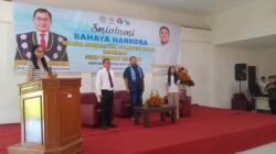 Sosialisasi Bahaya Narkoba di FISIP Unsrat, Liando: Narkoba Bisa Melemahkan Generasi Muda