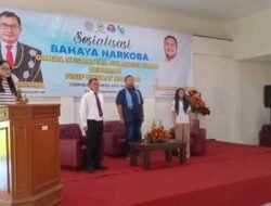 Sosialisasi Bahaya Narkoba di FISIP Unsrat, Liando: Narkoba Bisa Melemahkan Generasi Muda