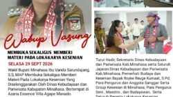 Buka Lokakarya Kesenian, Wakil Bupati Vanda Sarundajang Dorong Seni Minahasa Terus Hidup dan Berkembang