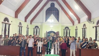 Pemuda Mandolang Satu dan Dua Gelar Ibadah Bersama, Pererat Kebersamaan dan Semangat Pelayanan