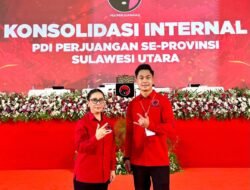 10 Ribu Lebih Kader Memerah di Tondano, Vasung: Kerinduan Bertemu Ibu Megawati Akhirnya Terjawab
