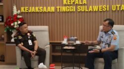 Kejati Sulut Terima Delegasi Kemhan, Ferrytass Perkuat Sinergi Intelijen Pertahanan dan Penegakan Hukum