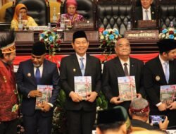 Di Senayan, Wagub Victor Wakili Yulius Selvanus Hadiri Sidang Paripurna HUT ke-22 DPD RI