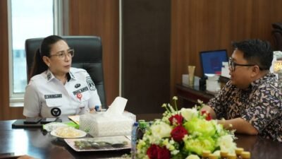 Vanda Sarundajang Audiensi dengan BPS Minahasa, Bahas Pertumbuhan Ekonomi dan Sensus Ekonomi