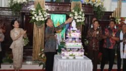 Johny Runtuwene Hadiri Syukur HUT ke-13 Jemaat GMIM Eben Haezer Kakaskasen