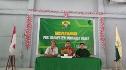 Christin Reni Susilowati Terpilih Aklamasi Pimpin PBSI Minahasa Utara