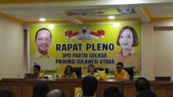 Michaela Paruntu Pimpin Rapat Perdana DPD Golkar Sulut, Targetkan Partai Solid dan Raih Kemenangan