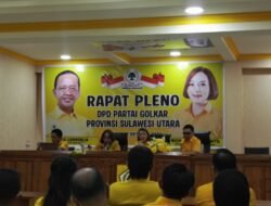 Michaela Paruntu Pimpin Rapat Perdana DPD Golkar Sulut, Targetkan Partai Solid dan Raih Kemenangan