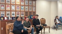 Christian Bagensa Berbagi Pengalaman kepada Pers Mahasiswa Acta Diurna, Jurnalistik Jadi Bekal di Dunia Kerja