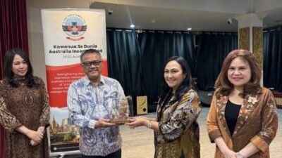 Anik Yulius Selvanus Dukung MSUC di Melbourne, Seni dan Produk Unggulan Sulut Dibawa ke Panggung Dunia