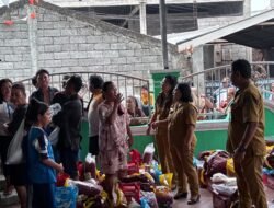 Perintahkan Gerak Cepat, Gubernur Yulius Selvanus Bantu 39 KK Korban Kebakaran Sindulang dan Sario